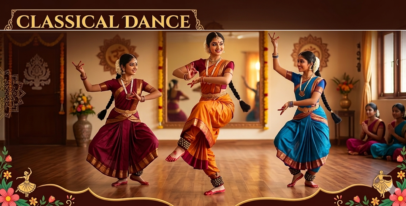Classical Dance classes in Rohini Sector 24 Delhi